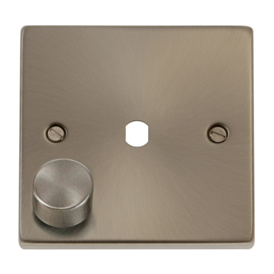 VPSC140PL Deco 1 Gang Single Dimmer Plate & Knob