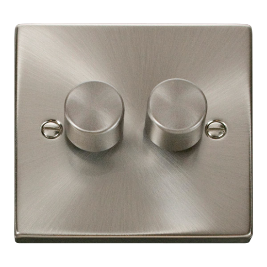 VPSC152 Deco 2 Gang 2 Way 400Va Dimmer Switch