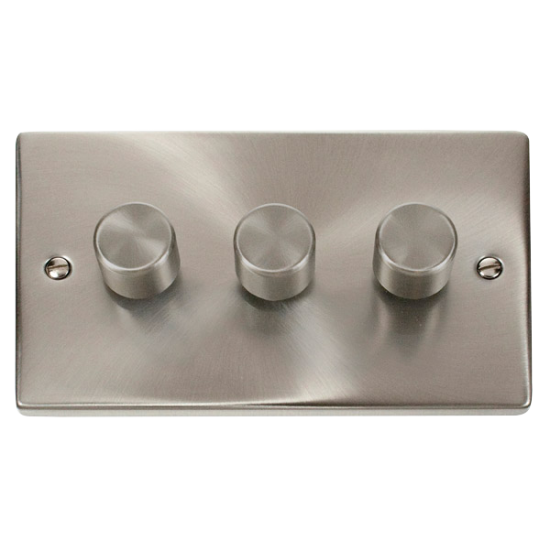 VPSC153 Deco 3 Gang 2 Way 400Va Dimmer Switch