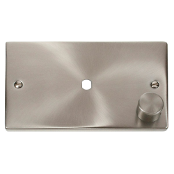 VPSC185 Deco 2 Gang Plate Single Aperture (1000W M
