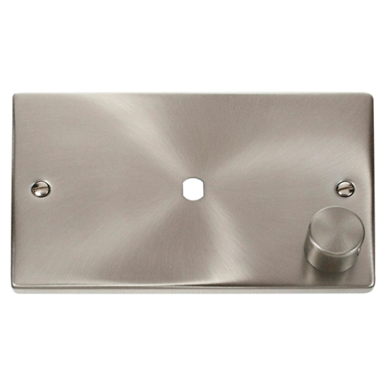 VPSC185 Deco 2 Gang Plate Single Aperture (1000W M
