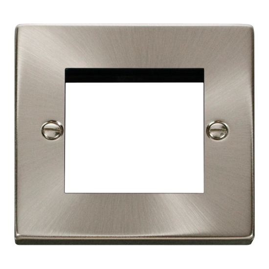 VPSC311 Deco Single Plate (Twin Media Module Apert