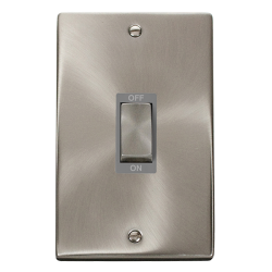 VPSC502GY Deco 50A Ingot 2 Gang (Vertica) Double P