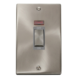 VPSC503GY Deco 50A Ingot 2 Gang (Vertica) Double P