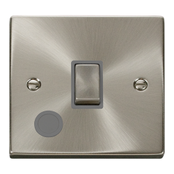 VPSC522GY Deco 20A Ingot Double Pole Plate Switch