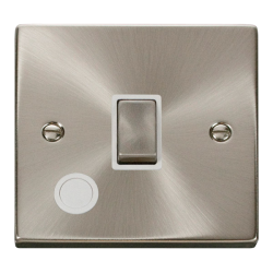 VPSC522WH Deco 20A 1 Gang DP 'Ingot' Switch With F