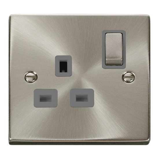 VPSC535GY Deco 13A Ingot 1 Gang Double Pole Switch