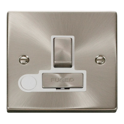 VPSC551WH Deco 13A Fused 'Ingot' Switched Connecti