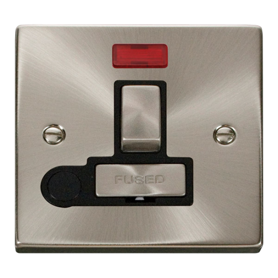 VPSC552BK Deco 13A Fused 'Ingot' Switched Connecti
