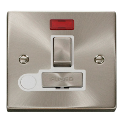 VPSC552WH Deco 13A Fused 'Ingot' Switched Connecti
