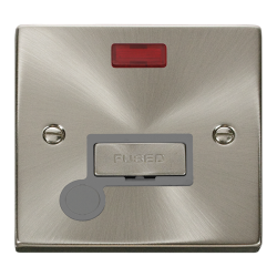 VPSC553GY Deco 13A Ingot Fused Connection Unit Wit