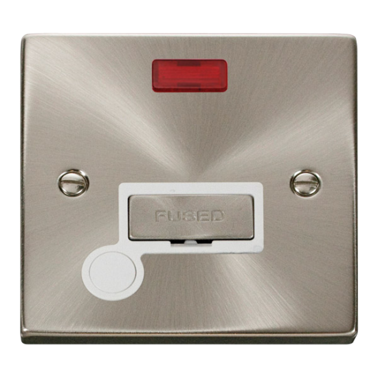 VPSC553WH Deco 13A Fused 'Ingot' Connection Unit W