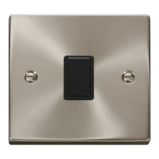 VPSC622BK Deco 20A 1 Gang DP Switch - Black