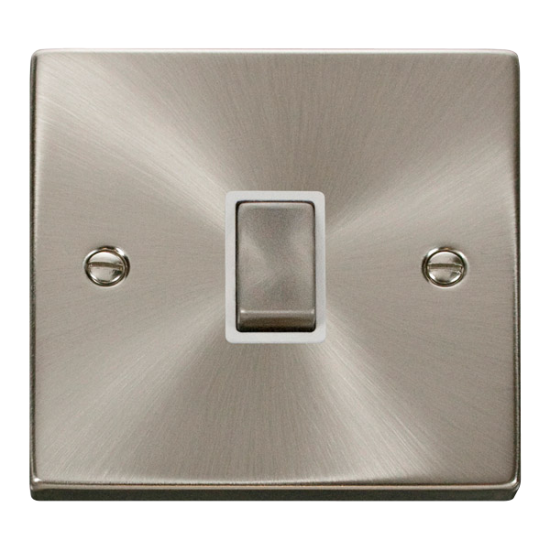 VPSC722WH Deco 20A 1 Gang DP 'Ingot' Switch - Whit