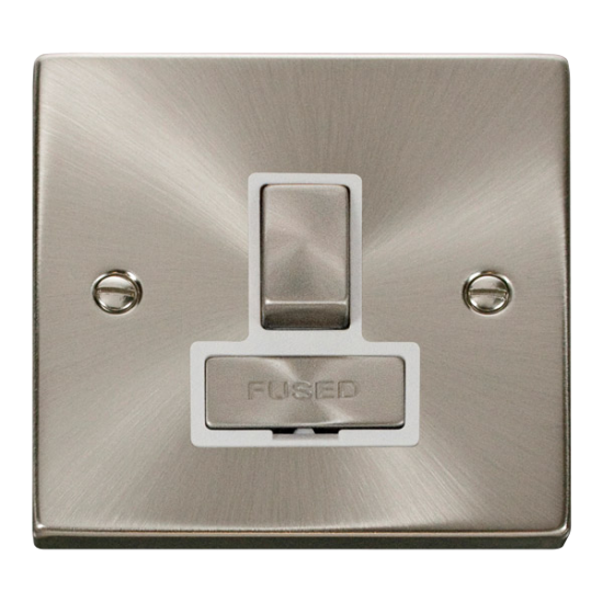 VPSC751WH Deco 13A Fused 'Ingot' Switched Connecti