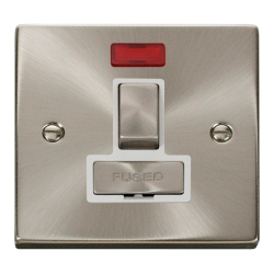 VPSC752WH Deco 13A Fused 'Ingot' Switched Connecti