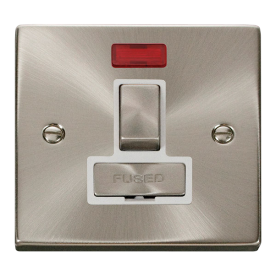 VPSC752WH Deco 13A Fused 'Ingot' Switched Connecti