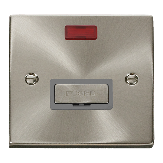 VPSC753GY Deco 13A Ingot Fused Connection Unit Wit