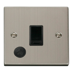 VPSS022BK Deco 20A 1 Gang DP Switch With Flex Outl