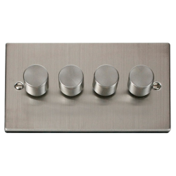 VPSS164 Deco VPSS 4GANG 2WAY 75W LED DIMMER SWITCH