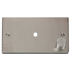 VPSS185 Deco 2 Gang Plate Single Aperture (1000W M