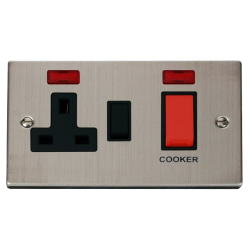 VPSS205BK Deco 45A DP Switch + 13A Switched Socket