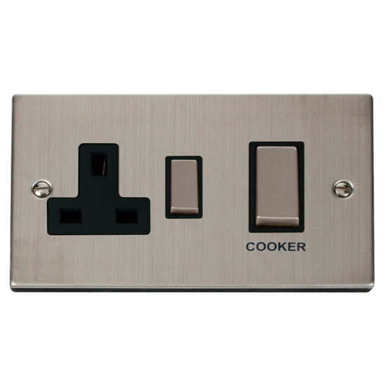 VPSS504BK Deco Ingot 45A DP Switch + 13A Switched