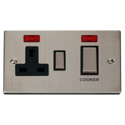 VPSS505BK Deco Ingot 45A DP Switch + 13A Switched
