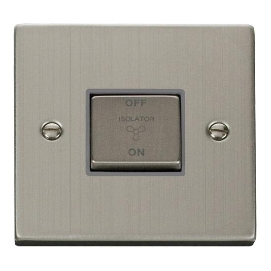VPSS520GY Deco 10A Ingot 3 Pole Fan Isolation Plat