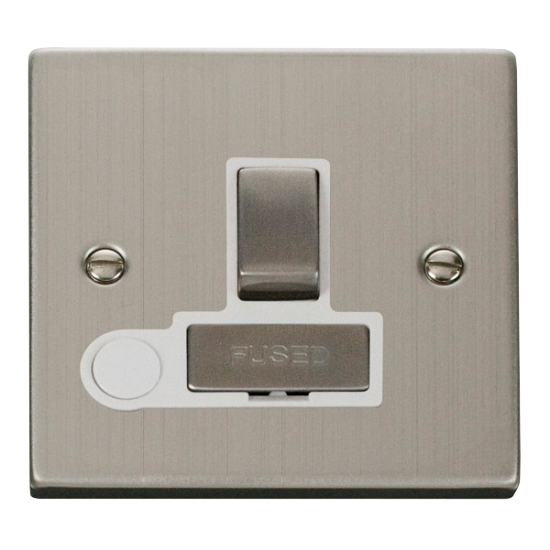 VPSS551WH Deco 13A Fused 'Ingot' Switched Connecti