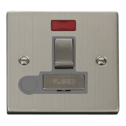 VPSS552GY Deco 13A Ingot Double Pole Switched Fuse