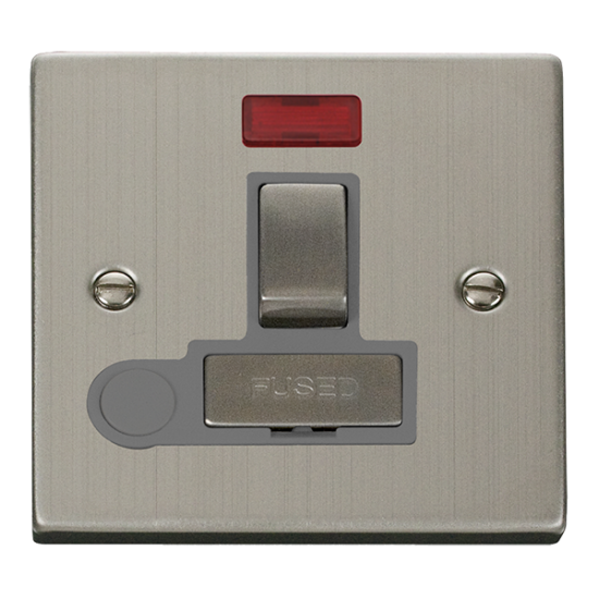 VPSS552GY Deco 13A Ingot Double Pole Switched Fuse