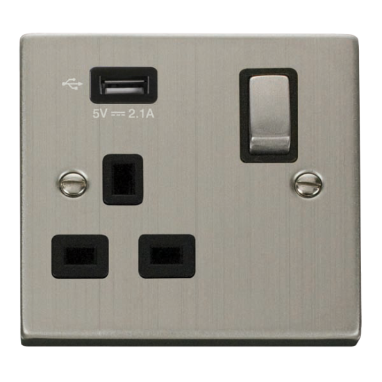 VPSS571UBK Deco 1G SKT USB 2.1A DECO