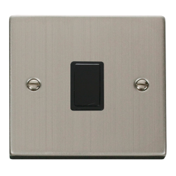 VPSS622BK Deco 20A 1 Gang DP Switch - Black