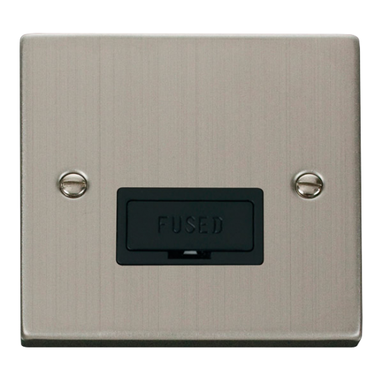 VPSS650BK Deco 13A Fused Connection Unit - Black