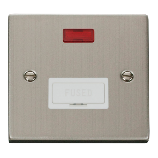 VPSS653WH Deco 13A Fused Connection Unit With Neon