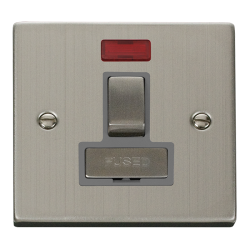 VPSS752GY Deco 13A Ingot Double Pole Switched Fuse
