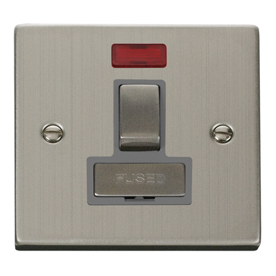 VPSS752GY Deco 13A Ingot Double Pole Switched Fuse