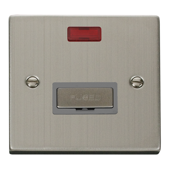 VPSS753GY Deco 13A Ingot Fused Connection Unit Wit
