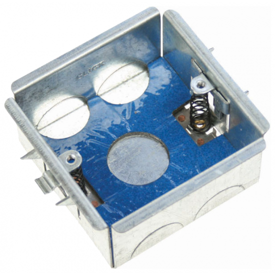 Click Scolmore WA4135 1 Gang Fire Guard Dry Lining Box 35mm Deep