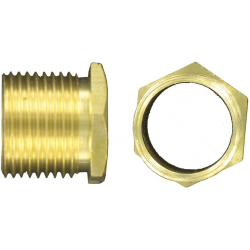 Brass Male Bush 50mm Long