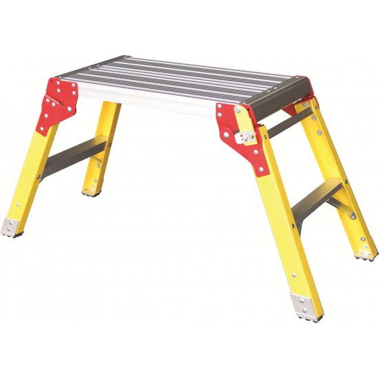 Deligo FLP Fibre Glass / Aluminium Platform Ladder W300 x L600
