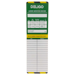 Deligo LWC Ladder Warning Tag Insert (10- Pack)