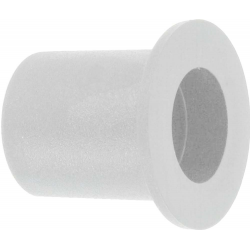 Deligo REC10W Rod End Cap 10mm Plas Whi