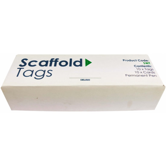 Deligo SWT Scaffold Inspection Tag Set