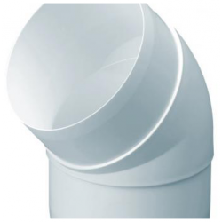 National Ventilation MONV301 100mm Round 45 Deg Bend