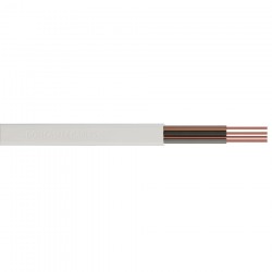 6243B 3core+E LSF Cable White 1.5mm