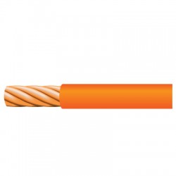 Tri-Rated Cable 1.0mm Orange (Sold in 100 Meter Drum's )