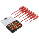 Draper 28028 VDE Screwdriver 14 Piece Set fully insulated