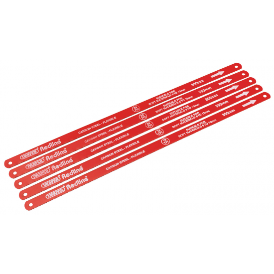 Draper 68414 Hacksaw Blade Card=5 300mm